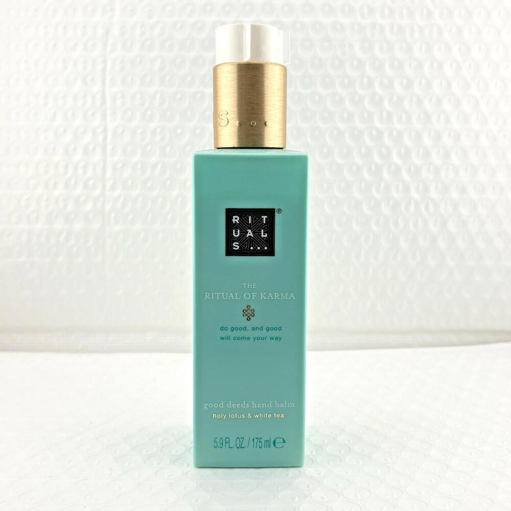 RITUALS The Ritual Of Karma Hand Balm Holy Lotus & White Tea 5.9 oz New